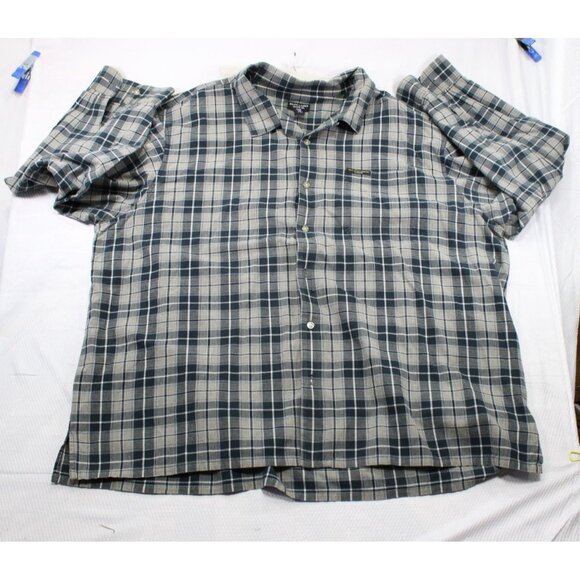 Ralph Lauren Other - Ralph Lauren Polo Jeans Co. Mens 4XL Plaid Button-Down Shirt Cotton Black/Beige